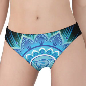 Vishuddha Chakra Mandala Print Women's Panties