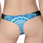 Vishuddha Chakra Mandala Print Women's Thong