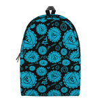 Vishuddha Chakra Pattern Print Backpack