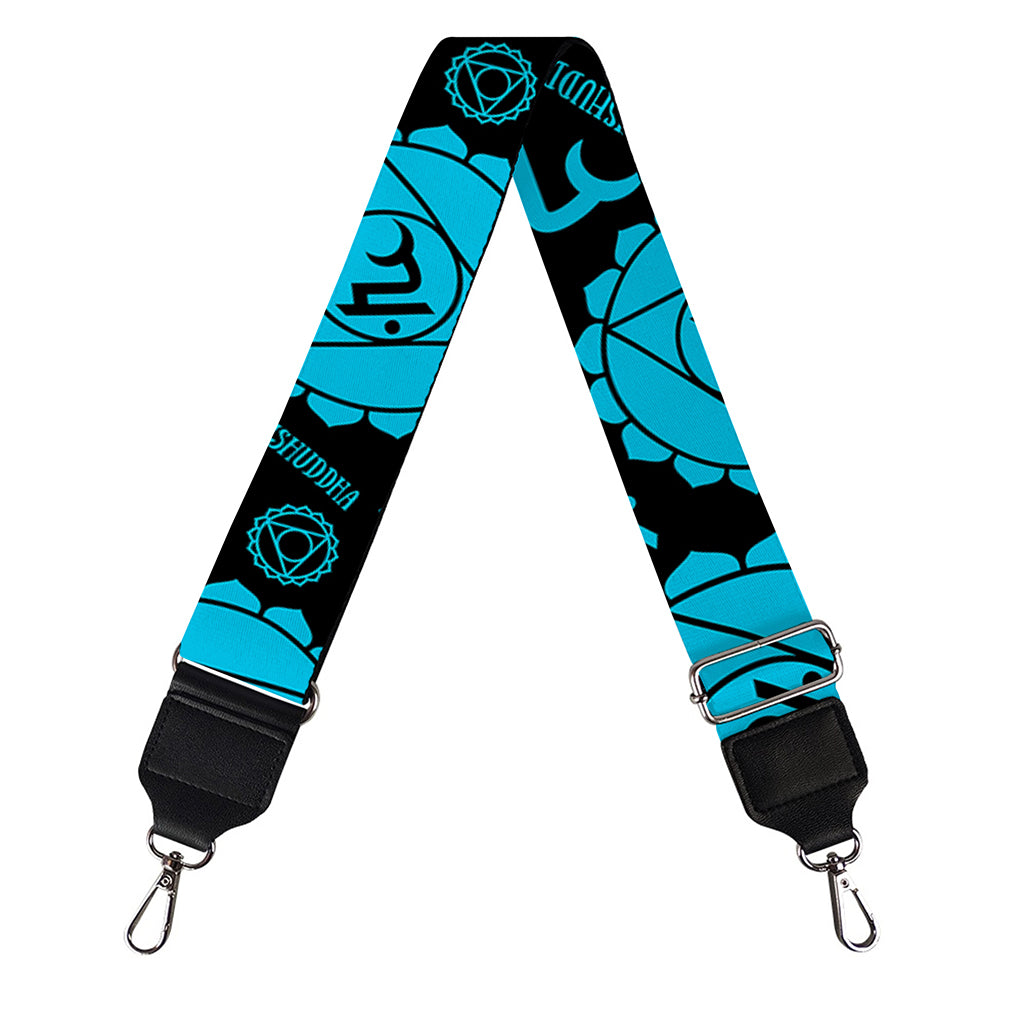 Vishuddha Chakra Pattern Print Bag Strap