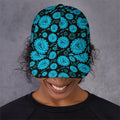 Vishuddha Chakra Pattern Print Baseball Cap