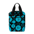 Vishuddha Chakra Pattern Print Bible Tote Bag