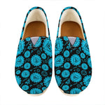 Vishuddha Chakra Pattern Print Casual Shoes