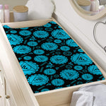 Vishuddha Chakra Pattern Print Changing Pad Cover