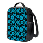 Vishuddha Chakra Pattern Print Crossbody Lunch Bag