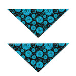 Vishuddha Chakra Pattern Print Dog Bandana