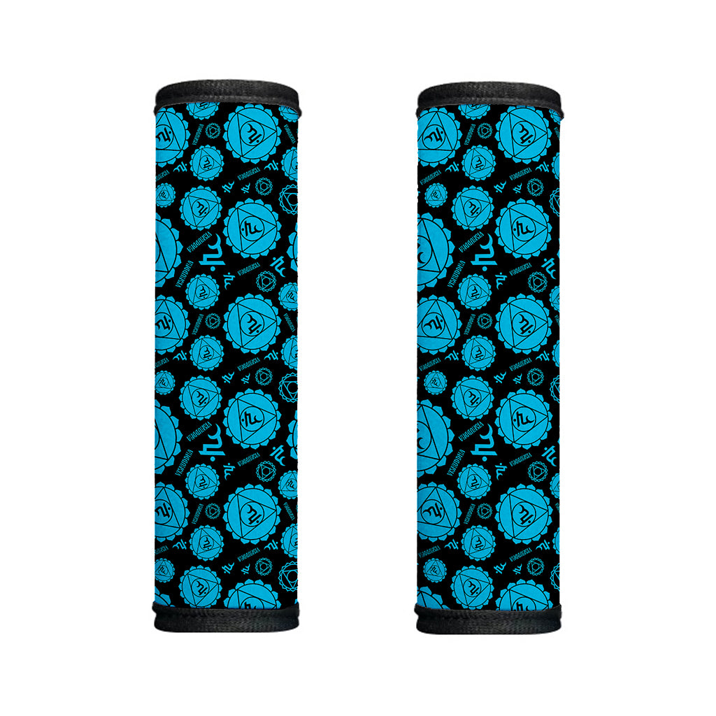 Vishuddha Chakra Pattern Print Handle Covers