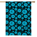 Vishuddha Chakra Pattern Print House Flag
