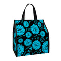Vishuddha Chakra Pattern Print Insulated Lunch Tote