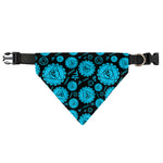 Vishuddha Chakra Pattern Print Over The Collar Dog Bandana