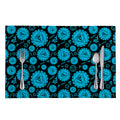 Vishuddha Chakra Pattern Print Placemat