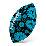 Vishuddha Chakra Pattern Print Rugby Ball