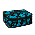 Vishuddha Chakra Pattern Print Small Lunch Bag