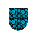 Vishuddha Chakra Pattern Print Toilet Lid Cover