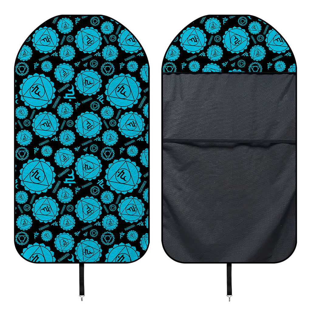 Vishuddha Chakra Pattern Print Waterproof Car Seat Cover