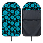 Vishuddha Chakra Pattern Print Waterproof Car Seat Cover