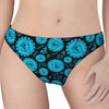 Vishuddha Chakra Pattern Print Women's Thong