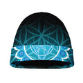 Vishuddha Chakra Spiritual Print Beanie