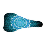 Vishuddha Chakra Spiritual Print Bicycle Seat Cover