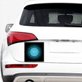 Vishuddha Chakra Spiritual Print Car Sticker