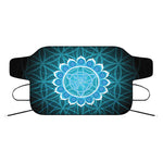 Vishuddha Chakra Spiritual Print Car Windshield Snow Cover