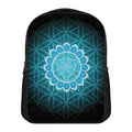 Vishuddha Chakra Spiritual Print Casual Backpack