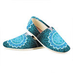Vishuddha Chakra Spiritual Print Casual Shoes