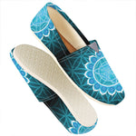 Vishuddha Chakra Spiritual Print Casual Shoes