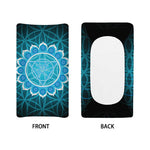 Vishuddha Chakra Spiritual Print Changing Pad Cover