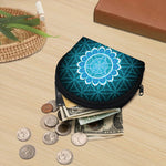 Vishuddha Chakra Spiritual Print Coin Purse
