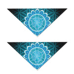 Vishuddha Chakra Spiritual Print Dog Bandana