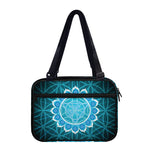 Vishuddha Chakra Spiritual Print Double Strap Bible Bag