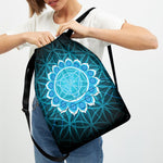 Vishuddha Chakra Spiritual Print Drawstring Backpack