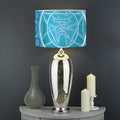 Vishuddha Chakra Spiritual Print Drum Lamp Shade