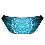 Vishuddha Chakra Spiritual Print Fanny Pack