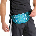 Vishuddha Chakra Spiritual Print Fanny Pack