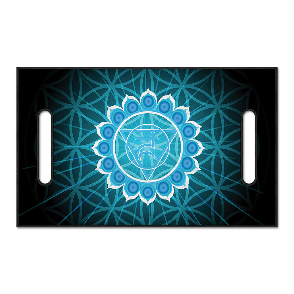Vishuddha Chakra Spiritual Print Golf Cart Seat Cover