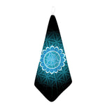 Vishuddha Chakra Spiritual Print Hand Towel