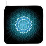 Vishuddha Chakra Spiritual Print Hand Towel