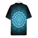Vishuddha Chakra Spiritual Print Hawaiian Shirt