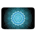 Vishuddha Chakra Spiritual Print Indoor Door Mat