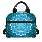 Vishuddha Chakra Spiritual Print Insulated Lunch Bag