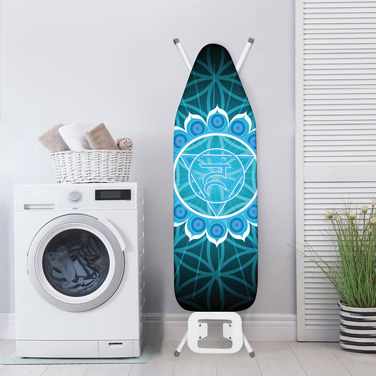 Vishuddha Chakra Spiritual Print Ironing Board Cover