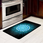 Vishuddha Chakra Spiritual Print Kitchen Mat