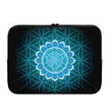 Vishuddha Chakra Spiritual Print Laptop Sleeve