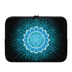 Vishuddha Chakra Spiritual Print Laptop Sleeve
