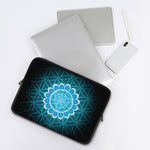 Vishuddha Chakra Spiritual Print Laptop Sleeve