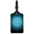 Vishuddha Chakra Spiritual Print Luggage Tag