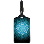Vishuddha Chakra Spiritual Print Luggage Tag