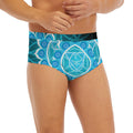 Vishuddha Chakra Spiritual Print Men's Briefs